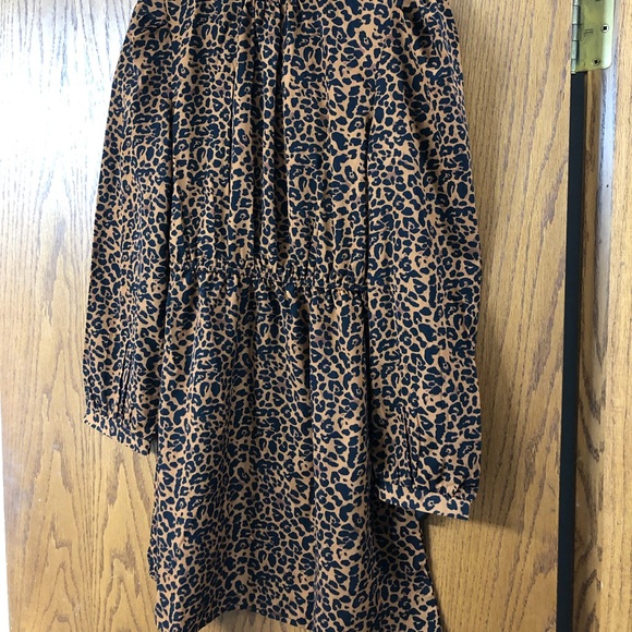 SOLD‼️NWT PrettyLittleThing orange leopard dress - Picture 4 of 7